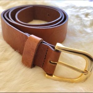 Genuine leather belt
